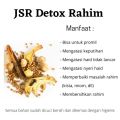 Paket Detox Rahim JSR - Obat Ramuan Herbal - Atasi Nyeri Haid Tak Teratur  Dapat  Membersihkan Rahim. 