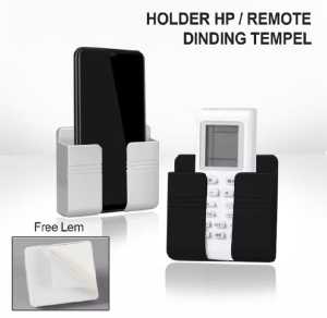 Holder HP Tempel Dinding Tempat HP Remote Dinding Tempat Rak Charger