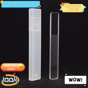 Good luck befalls! Nano Nail Glass File Shiner Nail Files Polishing Shine Manicure Care Tool (for babies and toddlers) ( Portable individual box)
