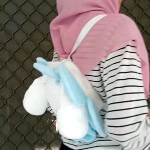 Tas Ransel Boneka Import / Tas Kuromi / Tas Ransel Cinnamoroll / Tas Boneka My Melody / Tas Ransel Import / Tas Back Pack Lucu
