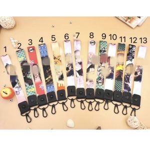 เชือกคล้องมือถือแบบตะขอเกี่ยว 2in1 มีให้เลือก 50 แบบ เชือกคล้องข้อมือแบบถ่ายโอนความร้อนสองด้าน ราคาส่ง DS