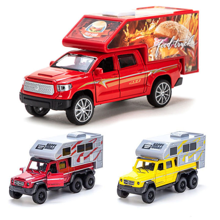 Special⚡alloy toy carToyota RV-Benz RVpickupoutdoor camping ...