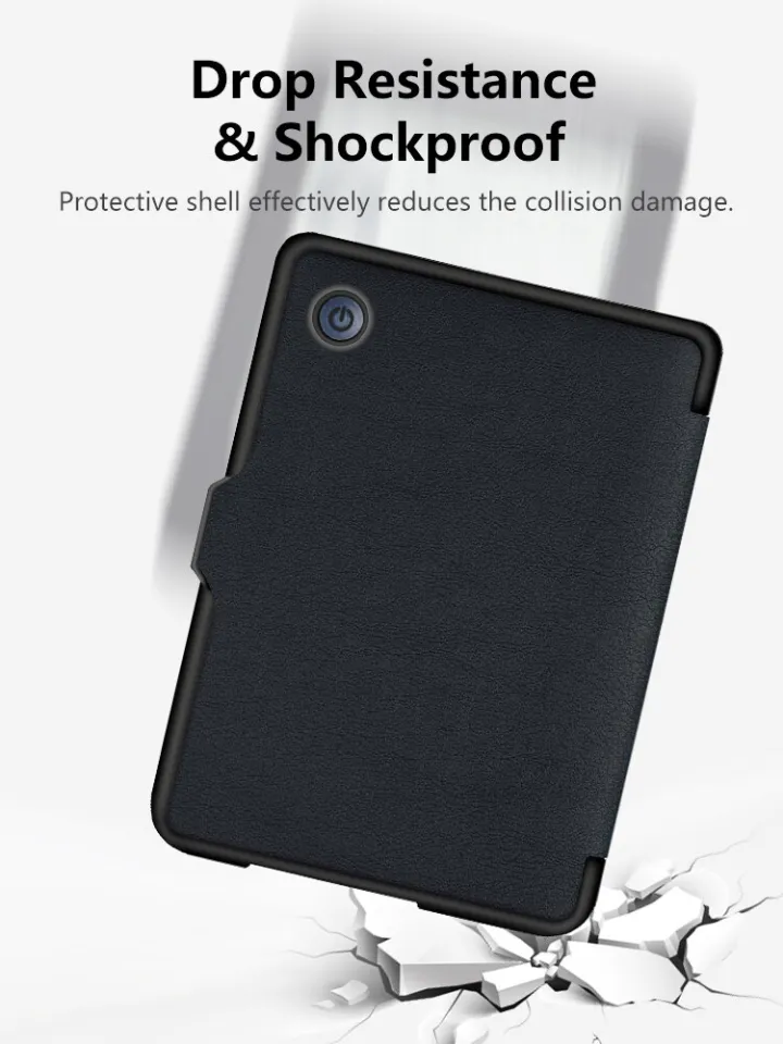 Kobo Clara 2E (2022 Release,Model N506) Case - Slim Lightweight Premium PU  Leather Bookcover with Auto Sleep/Wake Function