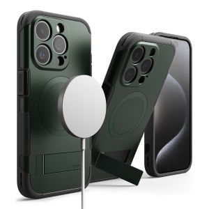 RINGKE® ALLES Magnetic Compatible iPhone 15 Pro Max / 15 Pro MagSafe Kickstand Extreme Tough TPU Shockproof Rugged Bumper