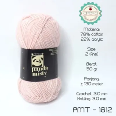 KATALOG - Benang Rajut Katun Panda Misty / Semprot Wol / PART 2