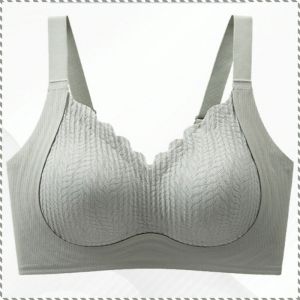 Corset Lift and Gather Underwear Traceless Non-steel Ring Shape Anti-sagging Daily Life Fixed Cup