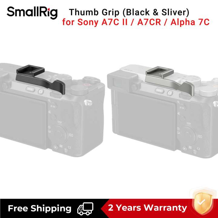SmallRig Camera Thumb Grip with Cold Shoe for Sony A7C II / A7CR
