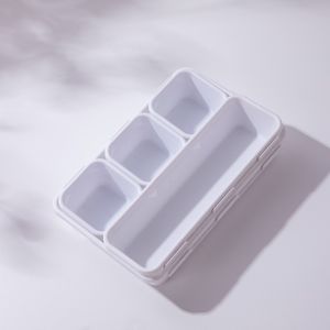 8pcs Set Organizer Box Trays Drawer Organizer Storage Box Tray Cutlery Cosmetics Stationery