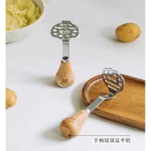 Potato Masher Stainless Steel Durable Design Easy To Use Kitchen Tool