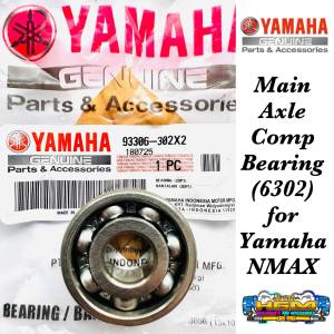 MAIN AXLE COMP. BEARING (6302) FOR YAMAHA NMAX | YAMAHA GENUINE PARTS | 93306-302X2-00