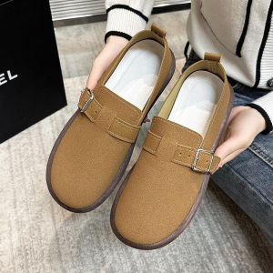 QJshop6. สินค้าเข้าใหม่จัดส่งไว รองเท้าผ้าใบแฟชั่นผู้หญิง งานสวย น้ำหนักเบา ทรงดี พร้อมส่งให้เลือก สีครีม และน้ำตาล งานวินเทจโดนใจมาก สวมใส่ได้ทุกโอกาสแบบนี้ มีไว้ติดตู้ซักคู่ คุ้มแน่นอน