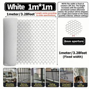 Plastic Fence Net Chicken Net Outdoor Net Gate Screen For Garden Balcony Protection Poultry Breeding