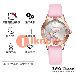 Tôi Biết 100% Xác Thực Hello Kitty Đồng Hồ Cho Cô Gái thời trang không thấm nước Đồng Hồ Đồng hồ Quartz Rõ Ràng Sáng chống xước Dễ Thương Đồng Hồ Đeo Tay Cho Bé Trai Trẻ Em Xem Sanrio 手表女生防水 3271