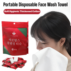 Travel Portable Disposable Face Wash Towel Compressed Towels 20 Pieces