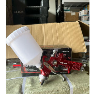 Professional Spray Gun Nozzle HVLP 600 ML - Alat Semprot Cat Low Pressure 600ml Spraygun