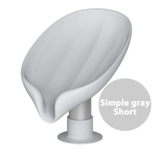 Creative Leaf Shaped Soap Box Drain Soap Holder Punch-free Soap Dish Box Sponge Storage Holder