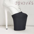 Denova's Women's Exotic Stripper Pole Dance Shoe Protector Shoe Cover. 