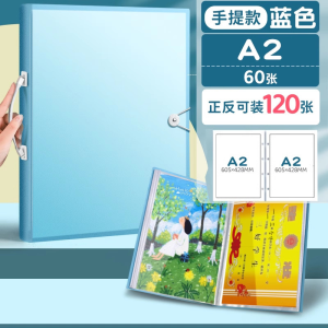 [SG Stock] A2 Art Portfolio Folder Kids 4K Sketch Folder Storage Book for Drawings Artwork & Posters