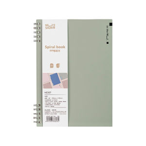 Deli NuSign A5/B5 Spiral Notebook 60 Sheets NS307/NS308 - Custom Personalized Engrave