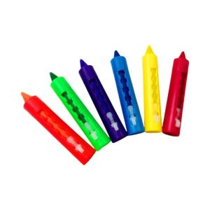 Washable Crayons For Toddlers 6 Color Easy to Grip Crayon with Pen Holder For Kids Aged 3 Coloring Doodling Art Drawing