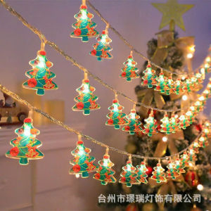 Đèn LED Trang Trí Giáng Sinh Hình Nhân Vật Noel 1m/2m/3m/4m/5m