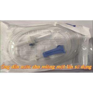 <kkt> Ống dẫn nước cho miệng  Ống dẫn nước muối Ống dẫn nước cho trồng răng Ống dẫn dịch truyền – Một lần sử dụng