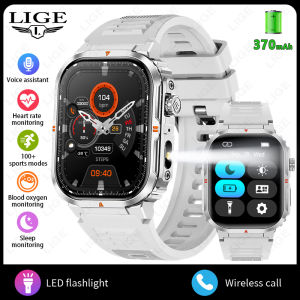 Lige thông minh nguyên bản xem người đàn ông và phụ nữ cuộc gọi không dây vòng đeo tay thông minh máy đo huyết áp không thấm nước quân sự Thiết bị theo dõi sức khỏe thể thao