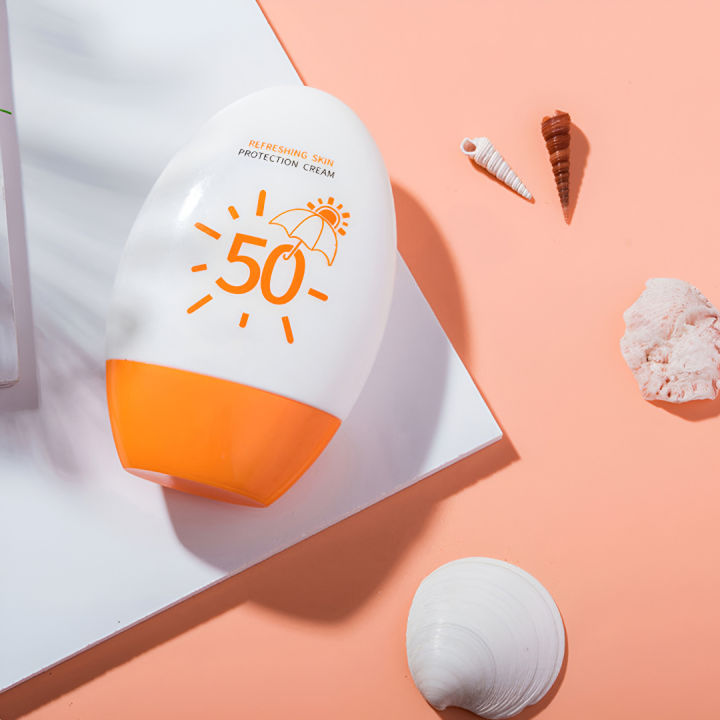 Sunscreen Sunblock Gel Wajah Dan Badan Spf 50 Tahan 12 Jam LA065 ...