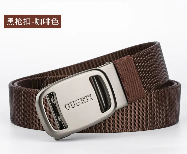 Canvas leather belt best sale