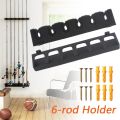 Rod Holder Tempat Joran Rak Dinding Rod Rack Pancing Fishing Rod Holder Rak Dinding Vertikal dan Horisontal Tempat Joran. 