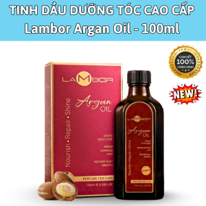 Tinh dầu dưỡng tóc cao cấp Lambor Argan Oil 100ml Nuôi dưỡng tóc chắc khỏe từ gốc đến ngọn chính hãng.