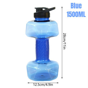 Air Botol Dumbbell 500 / 1500 / 2500Ml Dumbel Unik Gym Fitness Water Bottle Dumbell Barbel Barbell