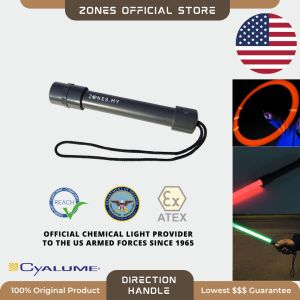 USA Original Cyalume Lightstick Direction / Traffic Handle | Fits all ChemLight and SnapLight Light Sticks | Signaling Tool for Rescue | Made in USA