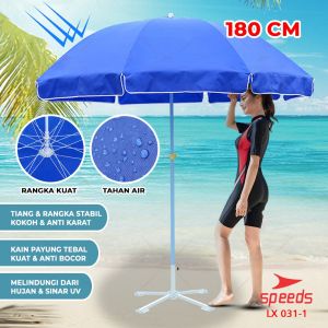 SPEEDS-Payung Pantai Payung Tenda Payung Event Bazaar Parasol Diameter 180cm LX 031-01
