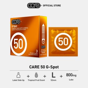 in stock Care 50 G-Spot Condom (3s)