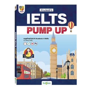 หนังสือ KruJeab’s IELTS Pump Up ตะลุยโจทย์ IELTS Academic 4 Skills คว้า Band ในฝัน หนังสือ IELTS by OpenDurian INTR