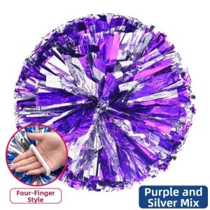 ADREE Nhiều màu sắc Trò chơi trẻ em Pom Poms PET 28cm Đội cổ vũ giá rẻ và thực tế Đi nào đạo cụ! Trận đấu thể thao bóng vocal Đồ dùng câu lạc bộ