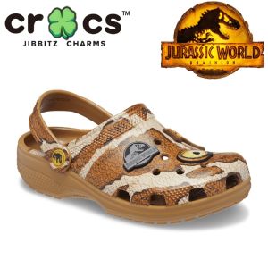 Giày dép crocs - dép sục nhựa crocs in hình Jurassic cho bé trai chống thấm nước chống trơn trượt chống hôi chân hàng nhà máy xuất xịn đầy đủ hộp hoặc túi crocs tặng kèm bộ Charm như hình