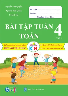 Combo Trọn Bộ Sách Kết Nối Cho Học Sinh Lớp 4 - Đề Kiểm Tra Bài Tập Tuần Và Bài Tập Hằng Ngày 2 Môn Toán và Tiếng Việt QBooks Cho Trẻ Em