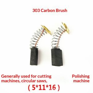 Runenbaoluo phổ bàn chải sợi Carbon cho dụng cụ điện bao gồm máy xay góc búa khoan máy cắt bê tông máy cắt đánh bóng cưa xích và nhiều hơn nữa