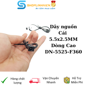 Dài Dây nguồn DC cái 5.5x2.5MM dòng cao cho nguồn Jack DC cái 5.5x2.5 ShopLinhKienm2M