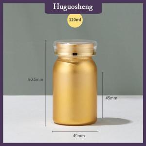 [huguosheng] Sample Tablet Packaging Bottle Container Packer Plastic Jars Capsule Bottles With Lid For 100 120 150 225ML