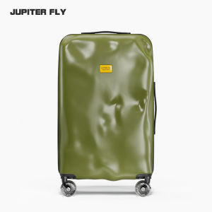 JUPITER FLY Concave-Convex Luggage Damaged Trolley Case for Women Internet Celebrity Suitcase