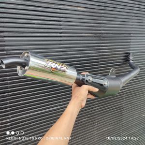 Knalpot Fiz R Fiz Force 1 Tameng Original Rn7 Racing Muffler Real Picture