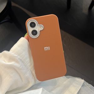 CASE + LOGO PREMIUM SOFTCASE CASING HP LEATHER SLIM PHONE CASE FOR XIAOMI REDMI A1 A2 9A 9C 10A 9T REDMI 10 12 13C 14C 14T PRO REDMI NOTE 8 NOTE 10 10S 11 NOTE 12 12 NOTE 13 POCO M3 POCO X3 PRO CAMERA PROTECTION SHOCKPROOF HARD BACK COVER CLR