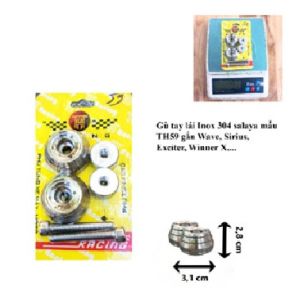 Gù tay lái Salaya mẫu TH59 inox 304 gắn Wave Sirius Exciter Winner X...(MS04)