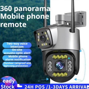 【Malaysia Spot Sale】Kamera monitor 1080P HD wayarles dwi skrin Luar rumah 360 darjah kamera HD jauh dengan telefon bimbit