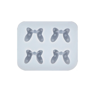 Silicone Mould Bowknot Fondant Molds Chocolate Molds DIY Baking Molds Cake Decorating Tool for Dessert Decoration