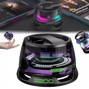 Di Động Loa Bluetooth móc dán tường hộp âm thanh mini Đa Chức Năng loa không dây Với Đèn Cho Cưỡi