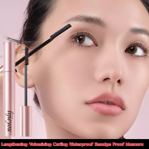 Waterproof Smudge Proof Mascara Lengthening Volumizing Curling Lasting All Day Natural Look For Women Daily Water resistant Sweatproof